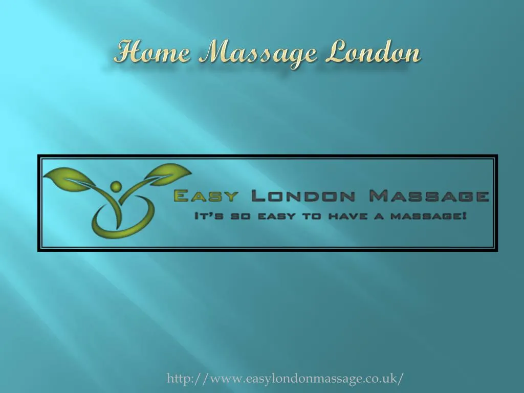 home massage london