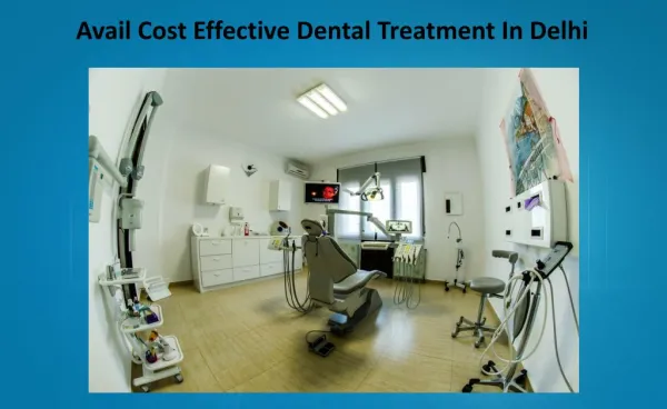 Dental hospitals in Delhi have very qualified dentists