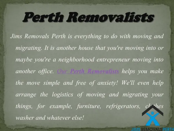 Professional Removalist for All Your Moving Needs