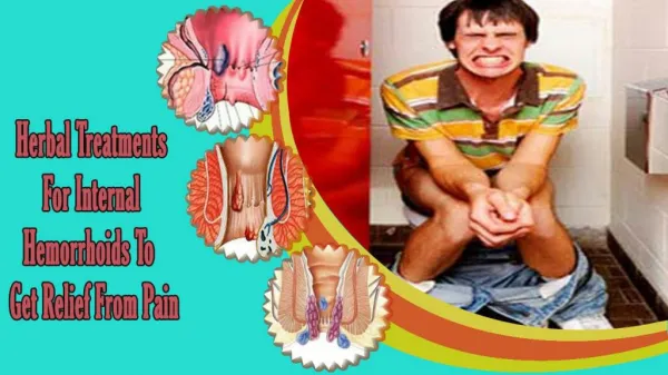 Herbal Treatments For Internal Hemorrhoids To Get Relief