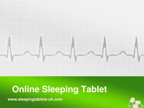 Online Sleeping Tablets