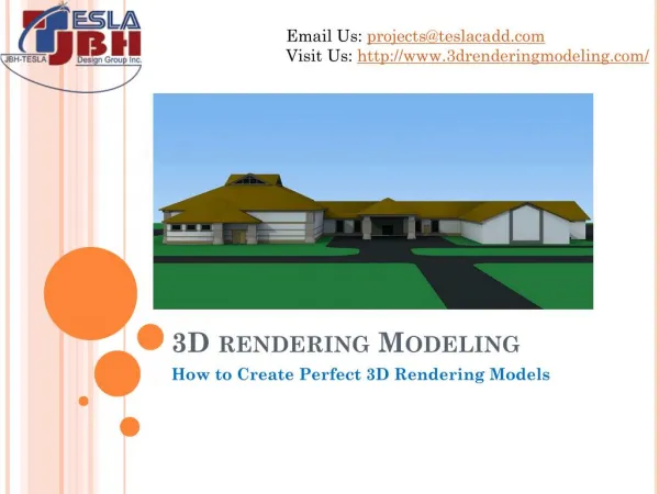 How to Create Perfect 3D Rendering Models
