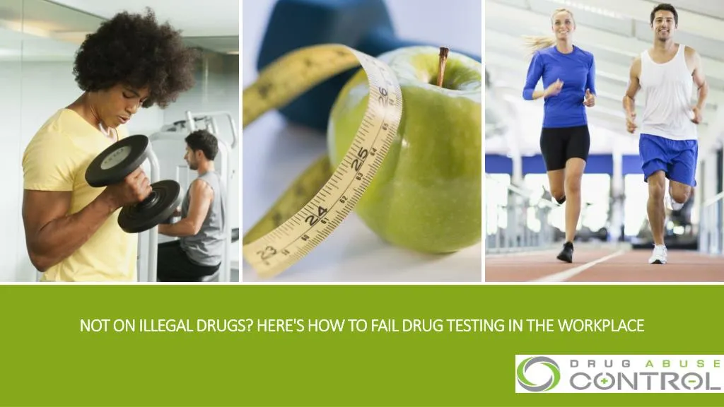 not on illegal drugs here s how to fail drug testing in the workplace