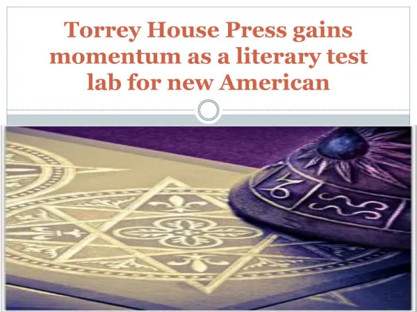 Torrey House Press gains momentum as a literary test lab for