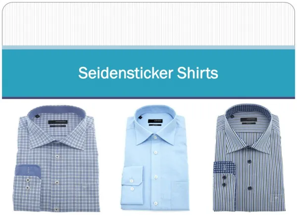 Seidensticker Shirts