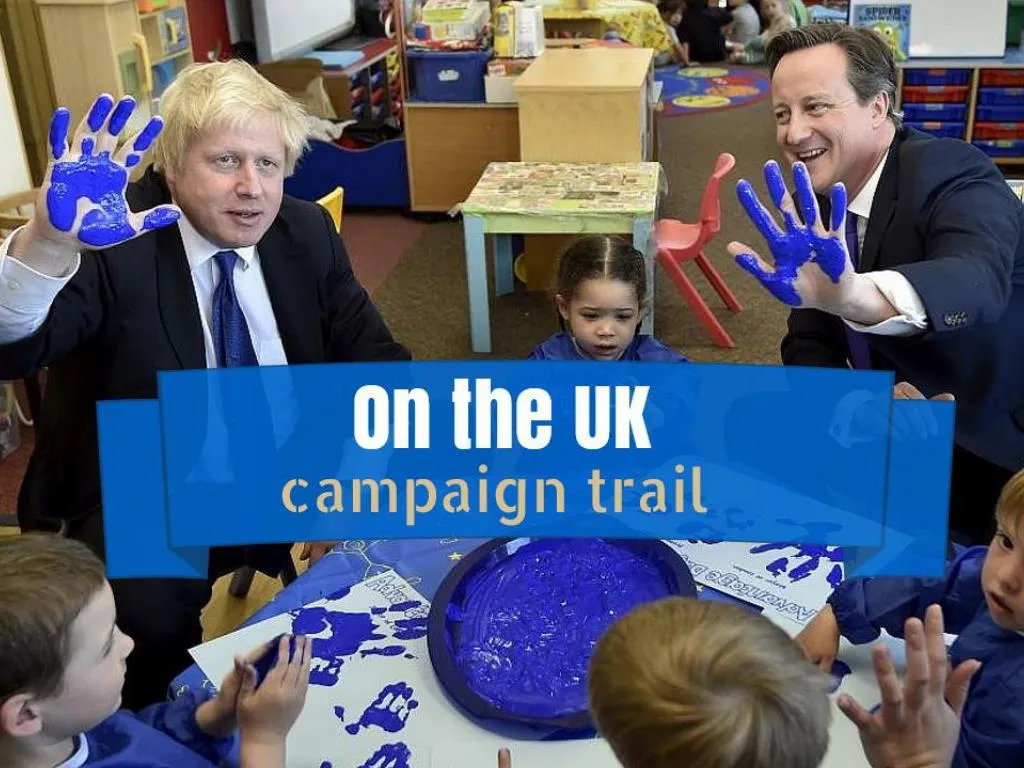 on the uk campaign trail