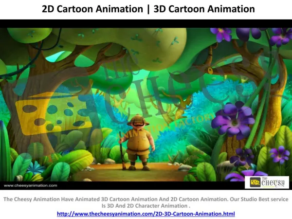 2D - 3D Cartoon Animation