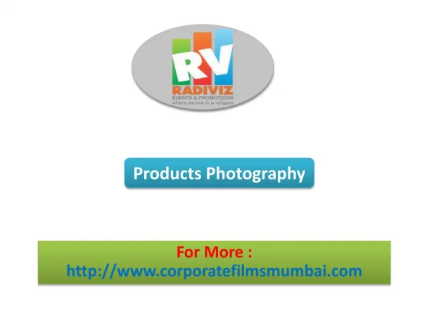 Products Photography