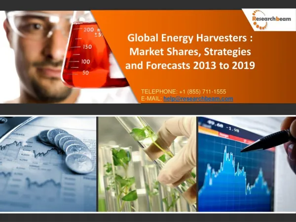 Global Energy Harvesters Market Size, Trends 2013 to 2019