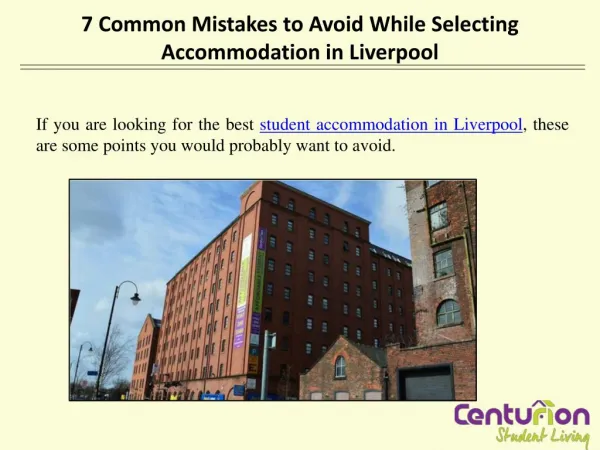 7 COMMON MISTAKES TO AVOID WHILE SELECTING ACCOMMODATION IN