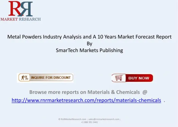 In-Depth Analysis of Metal Powders Industry