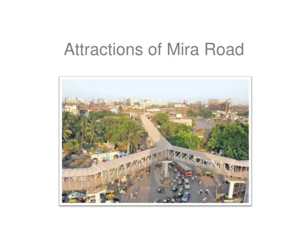 Attractions of Mira Road