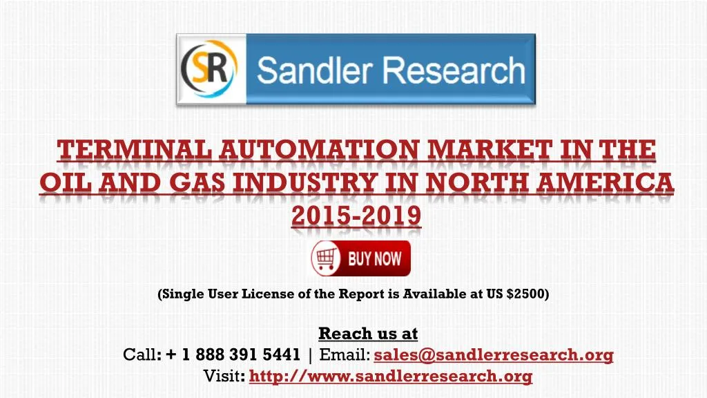terminal automation market in the oil and gas industry in north america 2015 2019