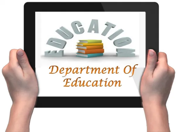 Department Of Education