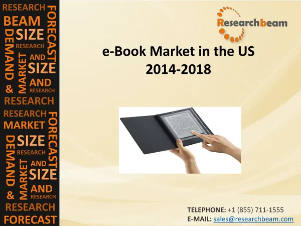 e-Book Market in the US 2014-2018