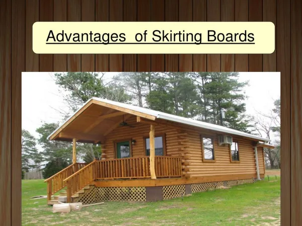 Advantages of Skirting Boards
