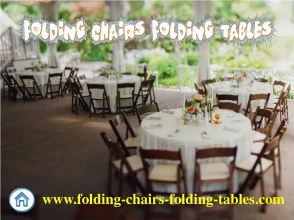 Folding Chairs and Tables Larry