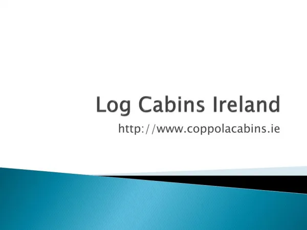 Log Cabins Ireland