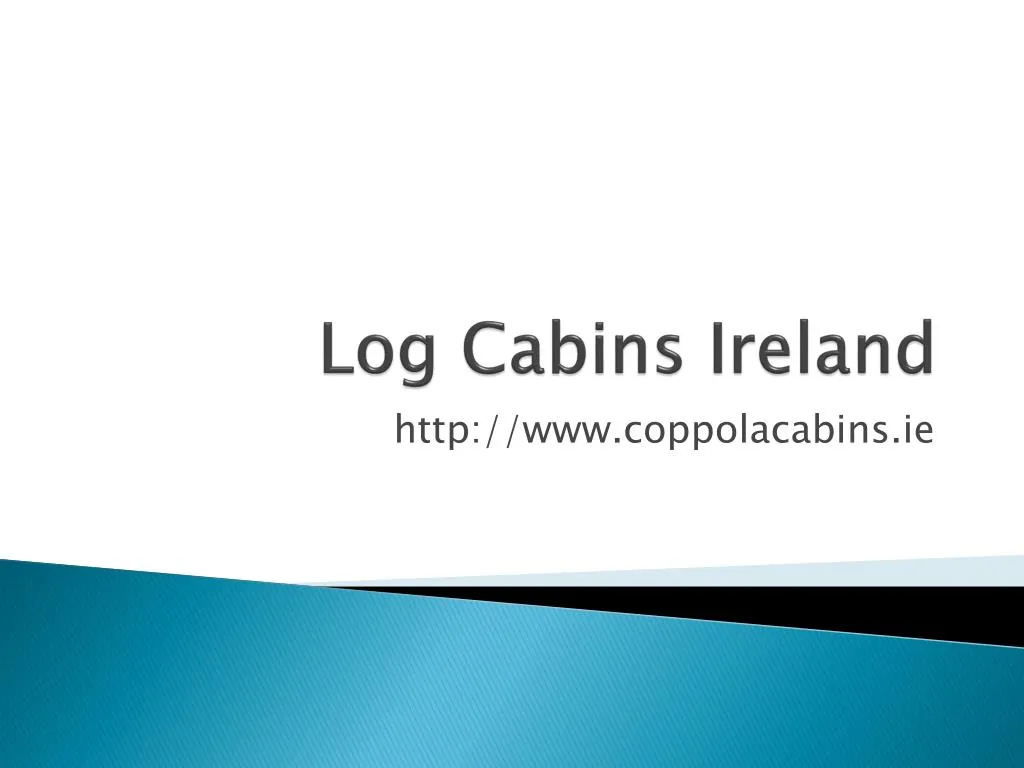 log cabins ireland
