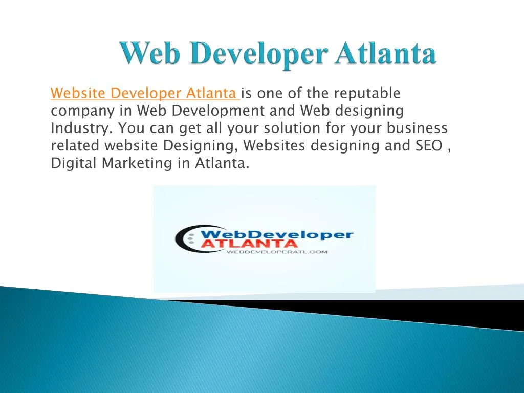 web developer atlanta
