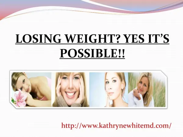 LOSING WEIGHT? YES IT’S POSSIBLE!!
