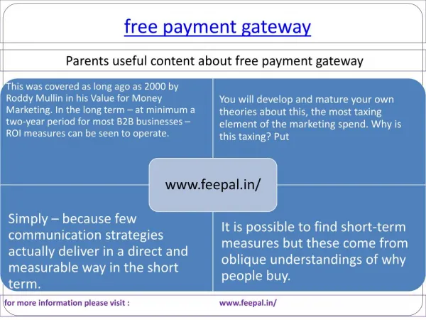 Best payment option for free payment gateway