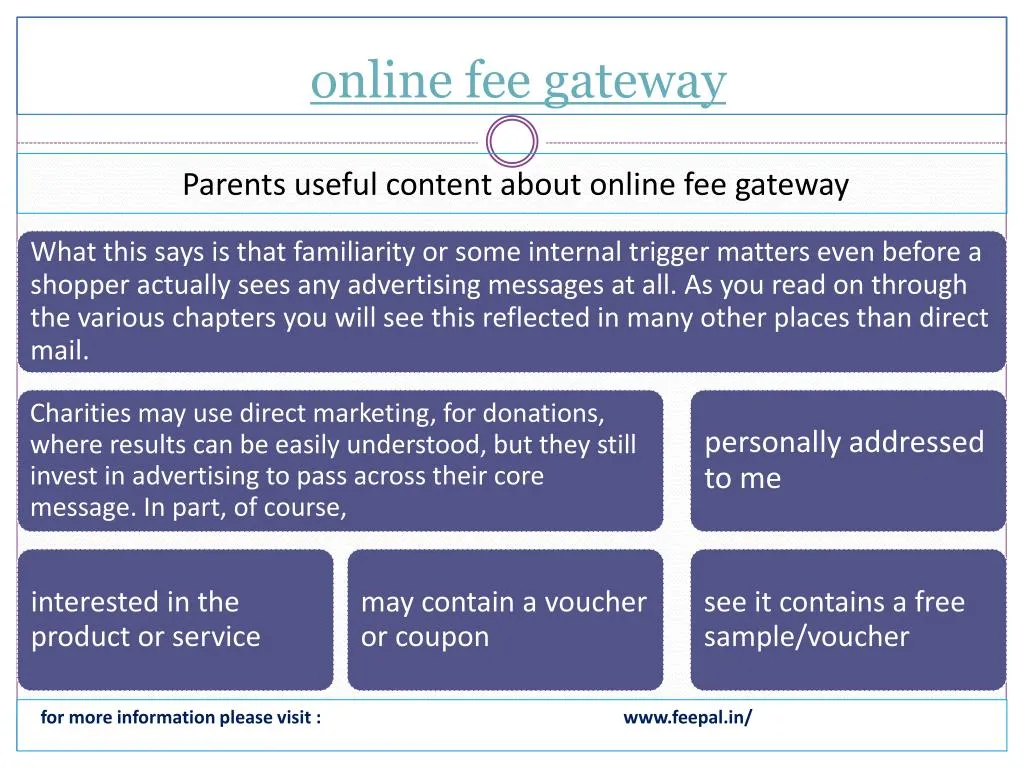 online fee gateway