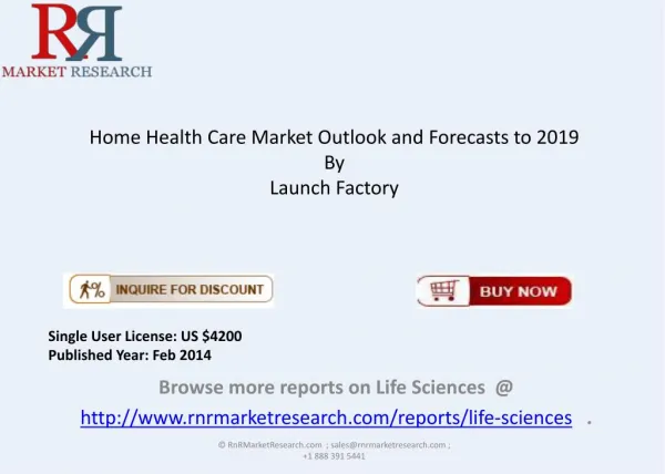 Overview of Home Health Care Market from 2014 - 2019