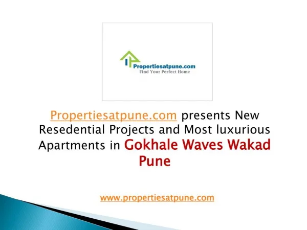 Gokhale Waves Wakad Pune By Gokhale Constructions