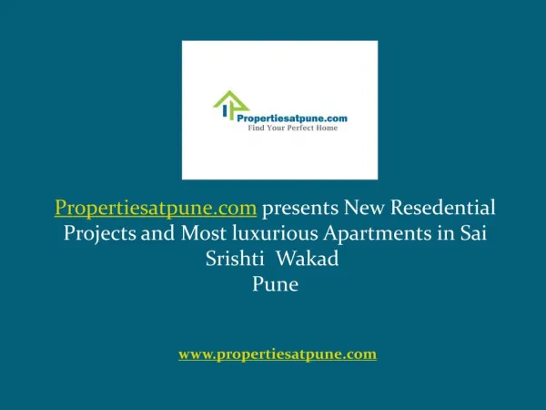 Sai Srishti Wakad Pune - Propertiesatpune.com