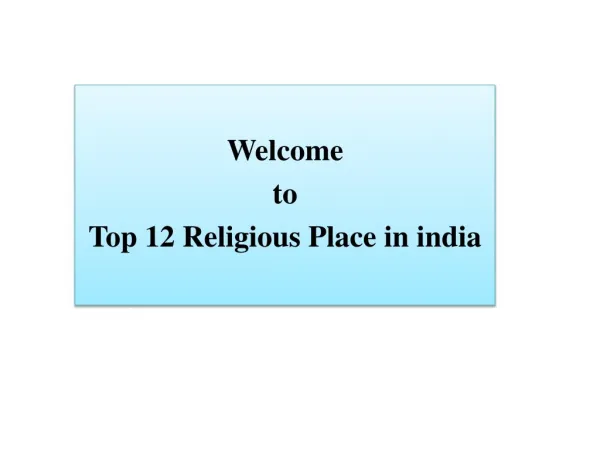 Top 12 religious place in india work by knott fashion studio