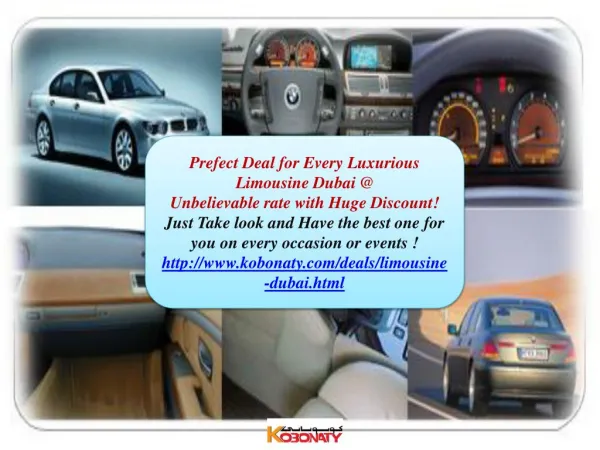 Limousine Dubai @ prefect Deal