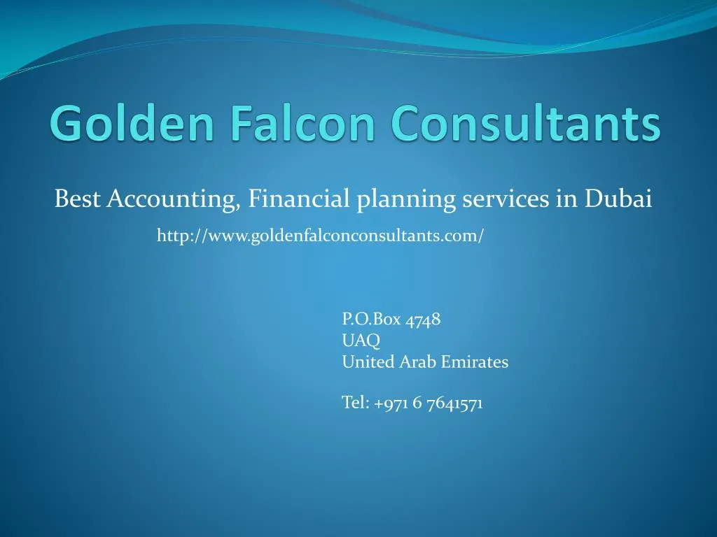 golden falcon consultants