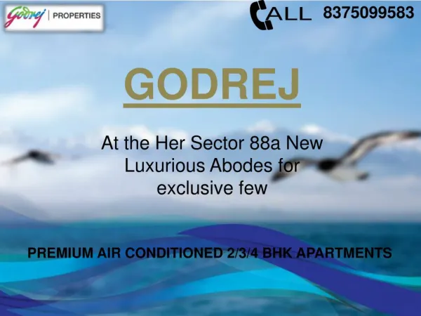 Godrej Icon 2/3/4 BHK Flat In Gurgaon Call (8375099583)