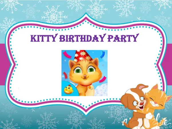 Kitty Birthday Party - Android Kids Games