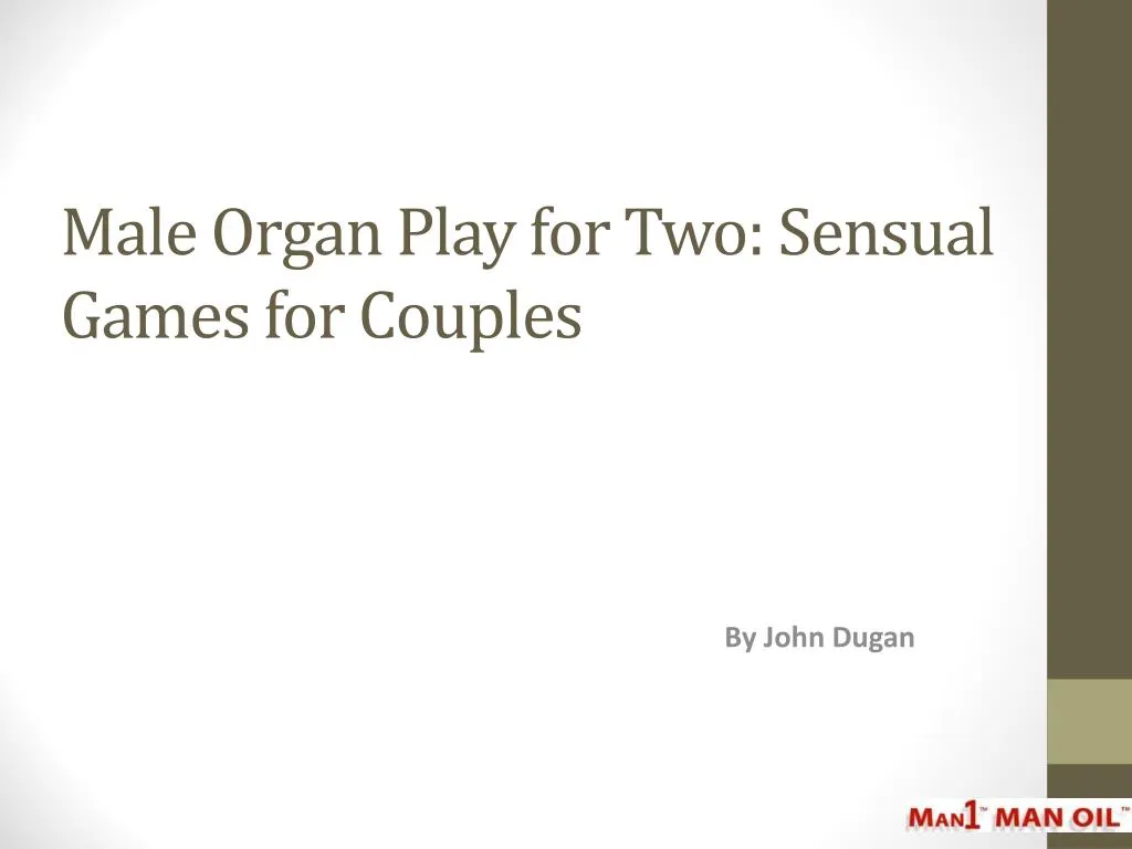 male organ play for two sensual games for couples