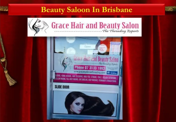 Beauty Salon Brisbane-Grace Hair and Beauty Salon