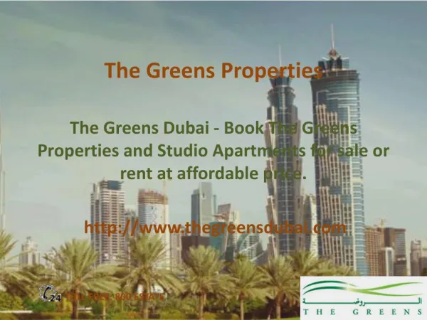 The Greens Properties For Sale - thegreensdubai.com