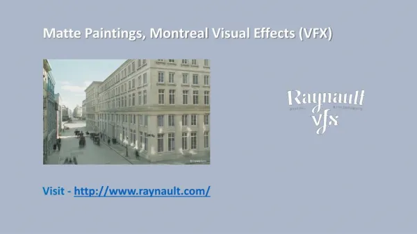 Matte Paintings by VFX Art Director, Montreal Visual Effects