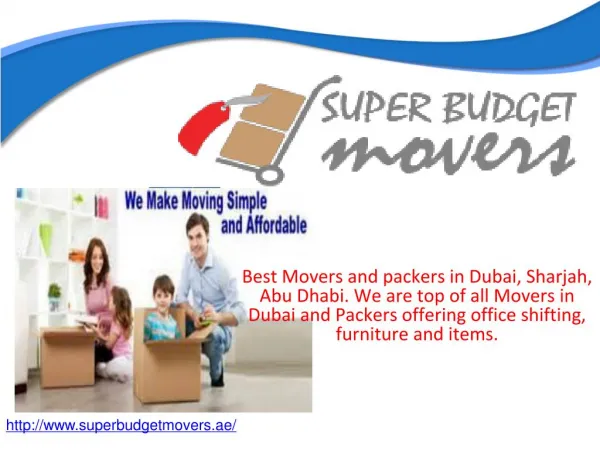 Best movers in Abu Dhabi
