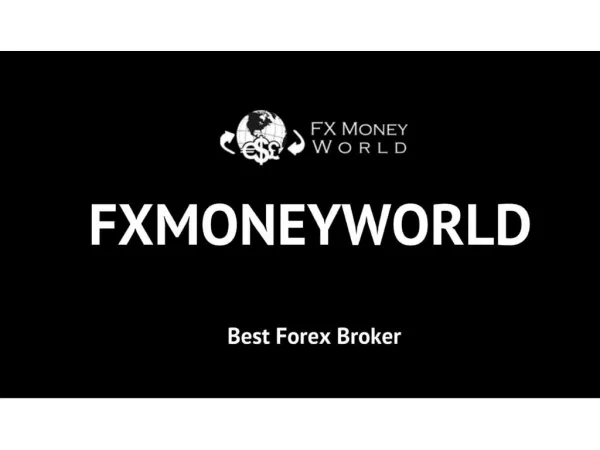 FXMoneyWorld Best Forex Broker