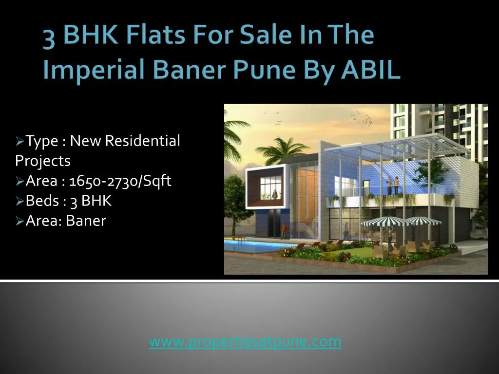 type new residential projects area 1650 2730 sqft beds 3 bhk area baner
