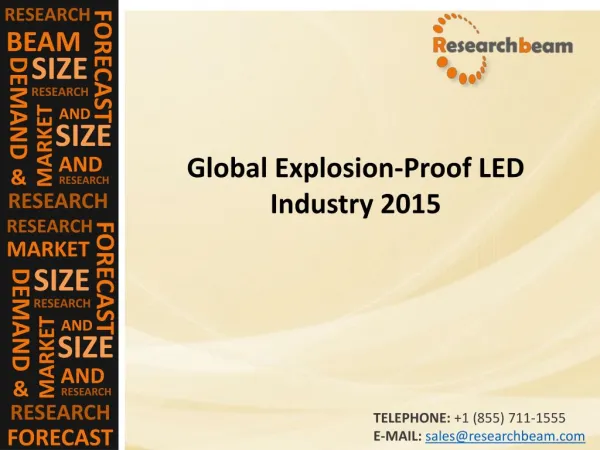 Global Explosion-Proof LED Industry 2015