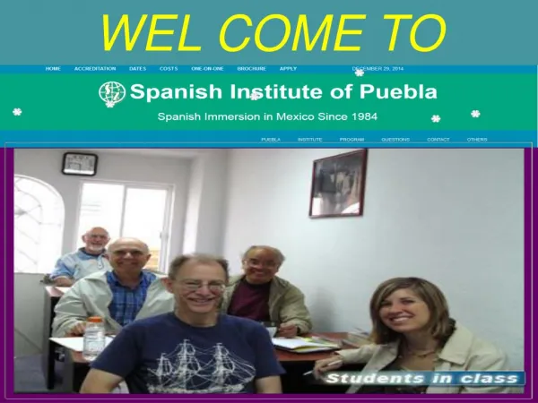 Spanish Program and Lessons