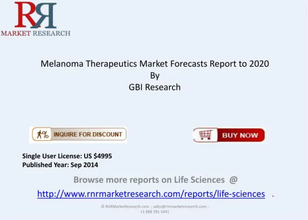 In-Depth Analysis of Melanoma Therapeutics Market