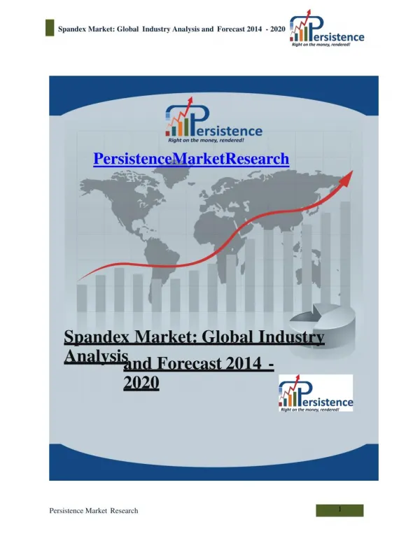 Spandex Market: Global Industry Analysis and Forecast 2014 -