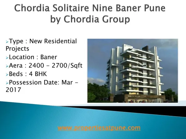 Chordia Solitaire Nine Baner Pune By Chordia Group