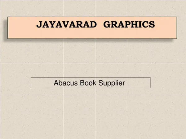 Abacus Book Supplier