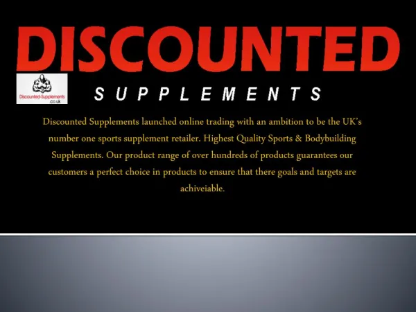 Highest Quality Bodybuilding Supplements