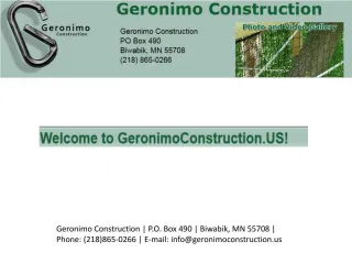 Zip Line Installers - slide 1